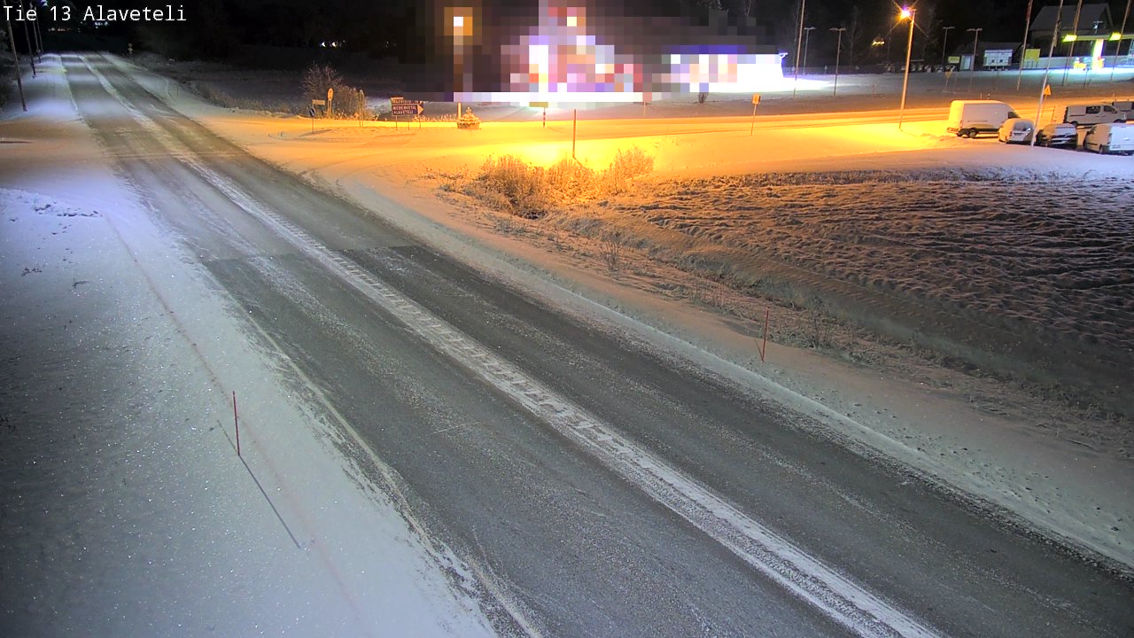 Kelikamerat Kuva Tie 13 Kruunupyy Alaveteli, Kruunupyy, Pohjanmaa