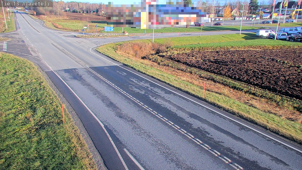 Kelikamerat Kuva Tie 13 Kruunupyy Alaveteli, Kruunupyy, Pohjanmaa