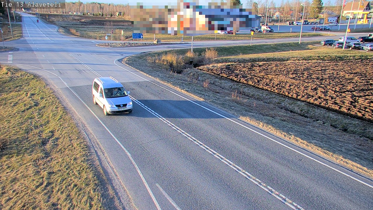 Kelikamerat Kuva Tie 13 Kruunupyy Alaveteli, Kruunupyy, Pohjanmaa