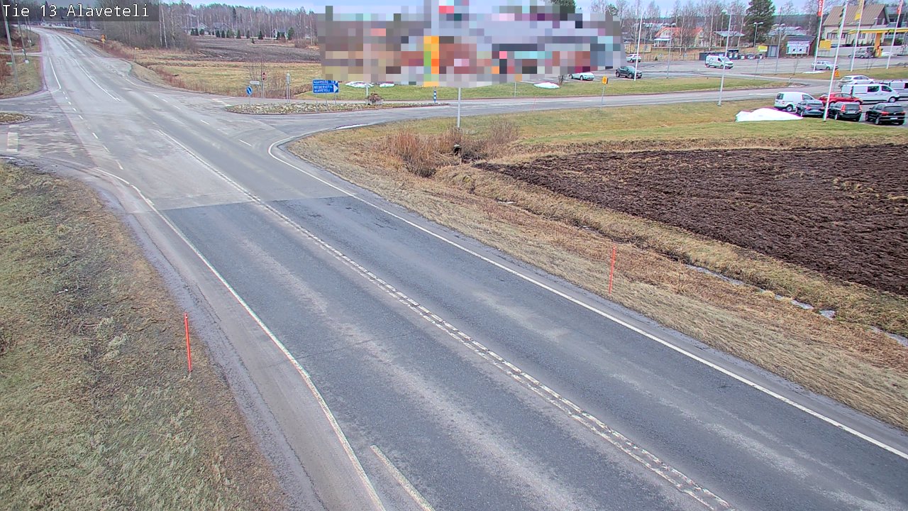 Weather Camera Image Road 13 Kruunupyy Alaveteli, Kruunupyy, Pohjanmaa