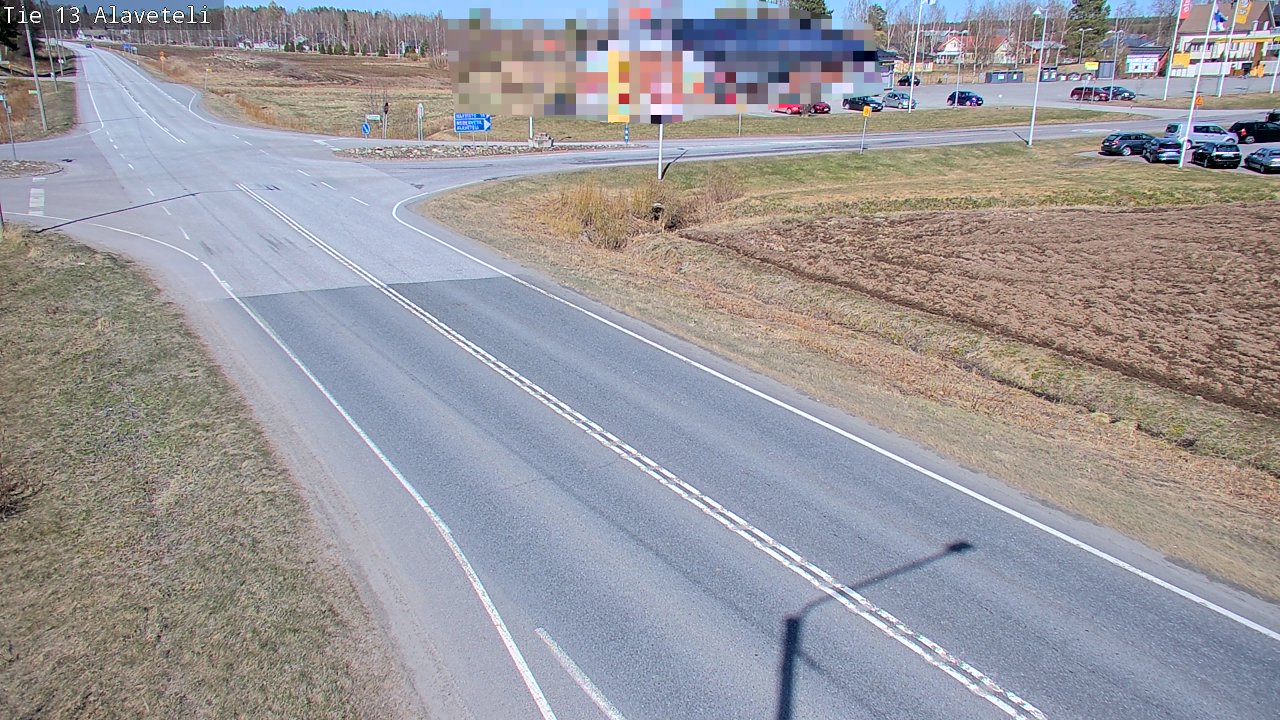 Kelikamerat Kuva Tie 13 Kruunupyy Alaveteli, Kruunupyy, Pohjanmaa