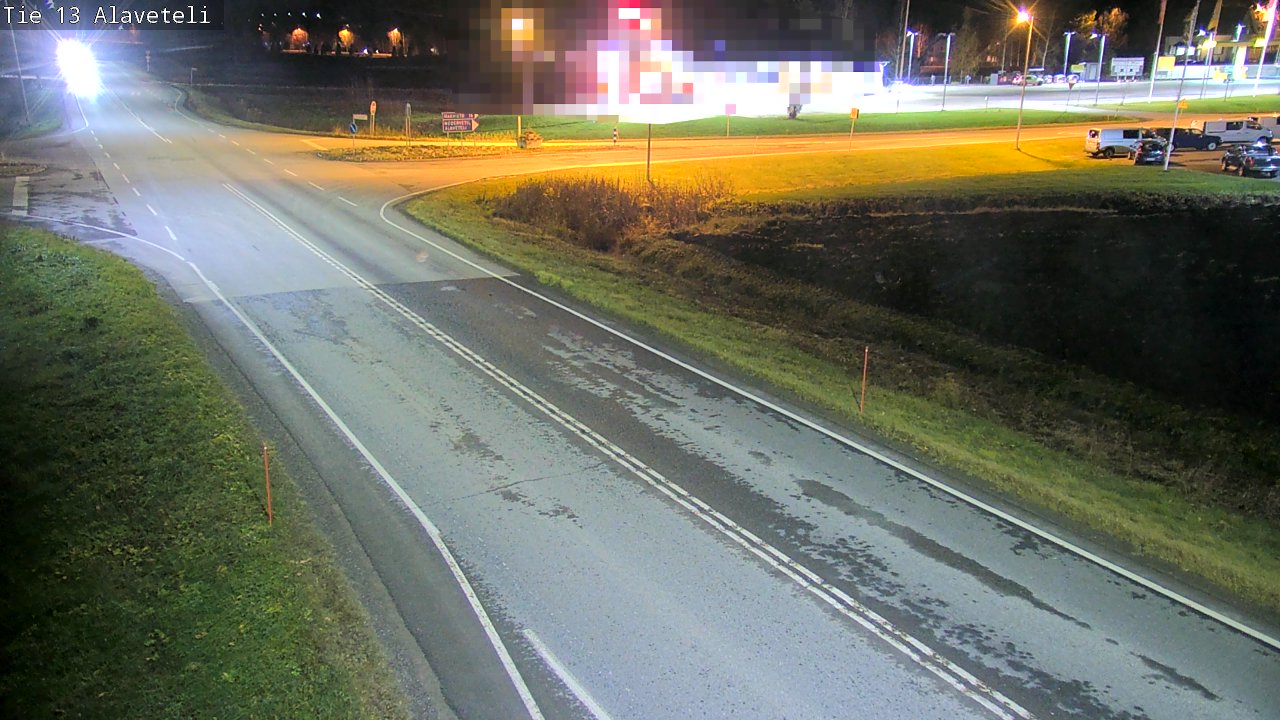 Kelikamerat Kuva Tie 13 Kruunupyy Alaveteli, Kruunupyy, Pohjanmaa