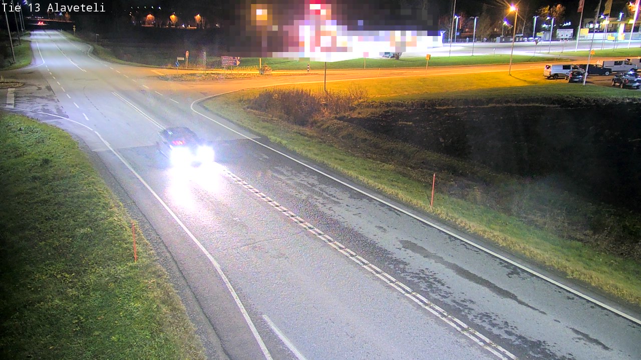 Kelikamerat Kuva Tie 13 Kruunupyy Alaveteli, Kruunupyy, Pohjanmaa