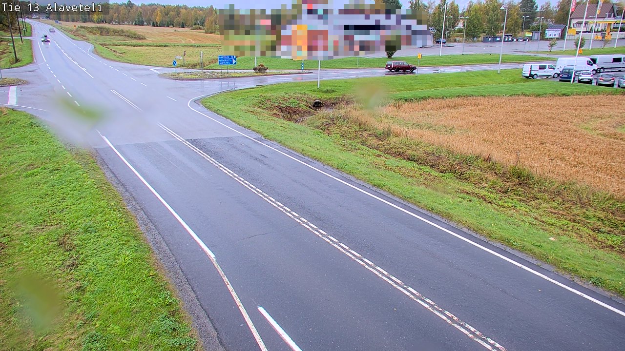 Weather Camera Image Road 13 Kruunupyy Alaveteli, Kruunupyy, Pohjanmaa