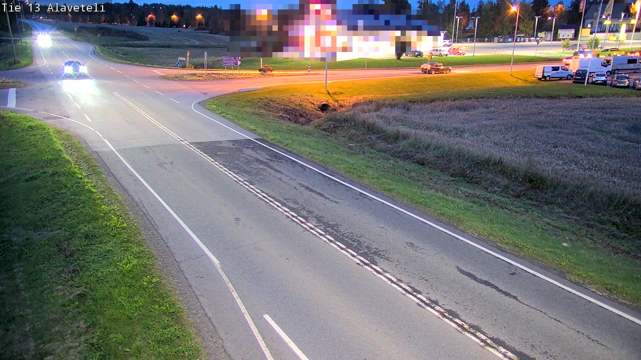 Kelikamerat Kuva Tie 13 Kruunupyy Alaveteli, Kruunupyy, Pohjanmaa