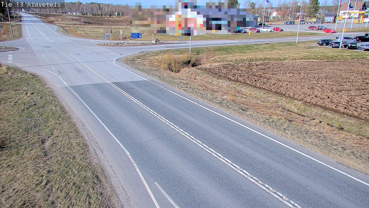 Kelikamerat Kuva Tie 13 Kruunupyy Alaveteli, Kruunupyy, Pohjanmaa