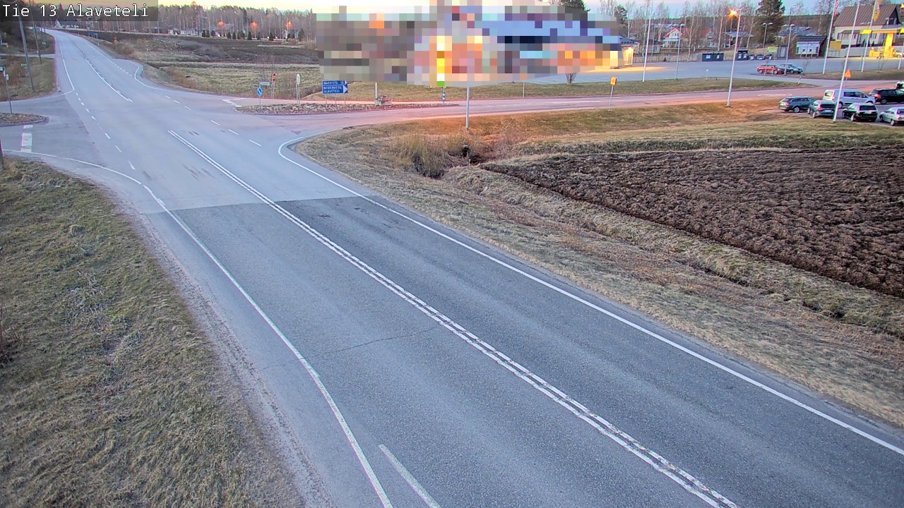 Kelikamerat Kuva Tie 13 Kruunupyy Alaveteli, Kruunupyy, Pohjanmaa