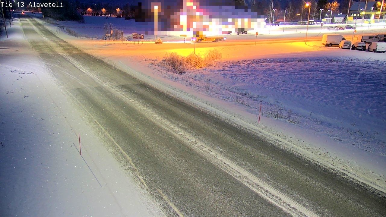 Kelikamerat Kuva Tie 13 Kruunupyy Alaveteli, Kruunupyy, Pohjanmaa