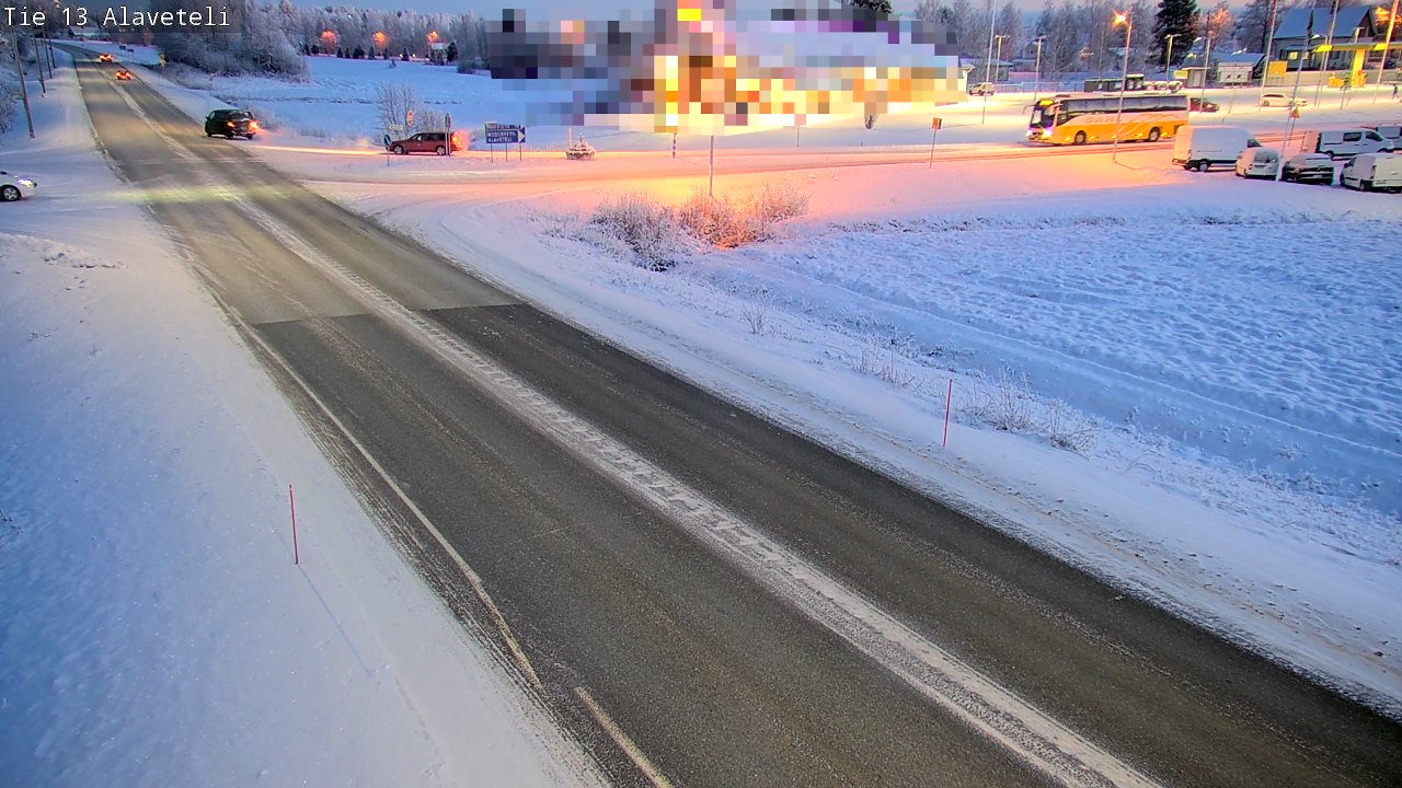 Kelikamerat Kuva Tie 13 Kruunupyy Alaveteli, Kruunupyy, Pohjanmaa