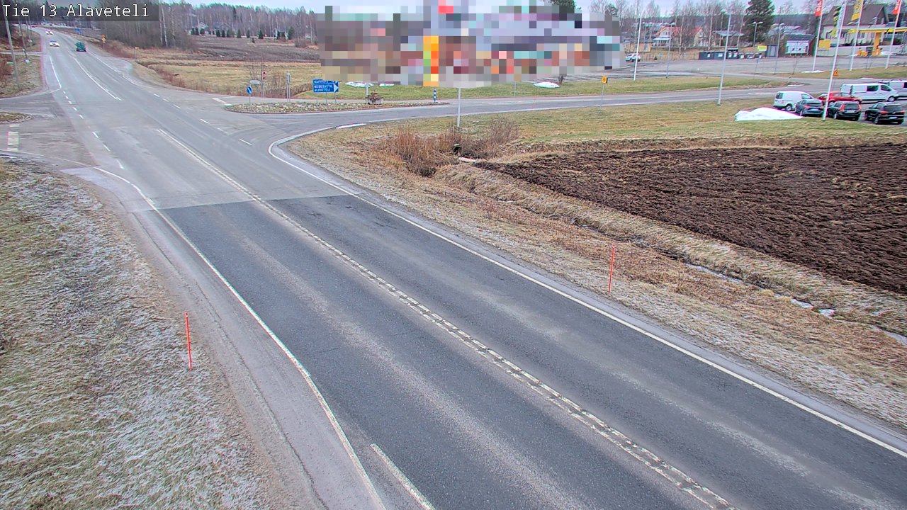 Kelikamerat Kuva Tie 13 Kruunupyy Alaveteli, Kruunupyy, Pohjanmaa