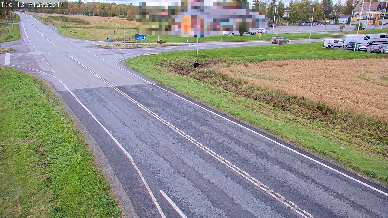 Kelikamerat Kuva Tie 13 Kruunupyy Alaveteli, Kruunupyy, Pohjanmaa
