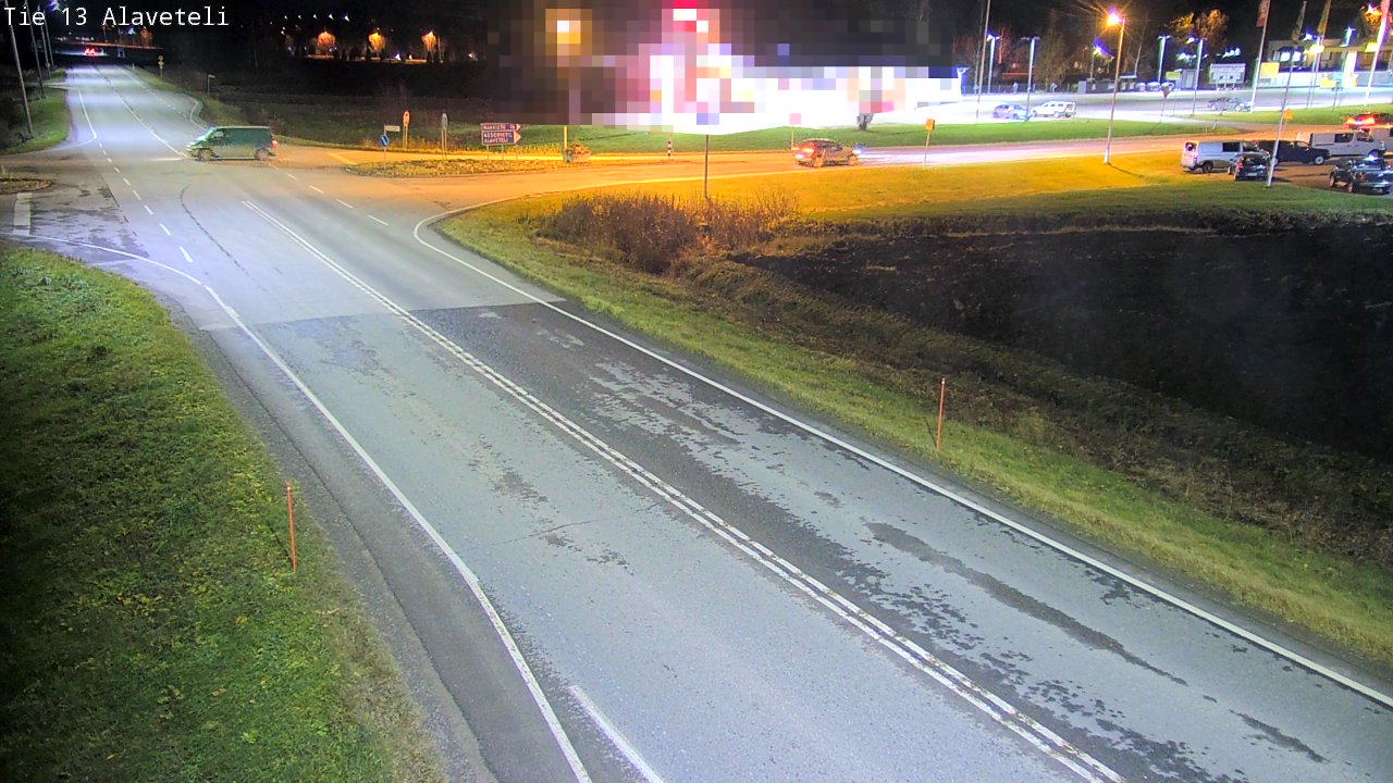 Kelikamerat Kuva Tie 13 Kruunupyy Alaveteli, Kruunupyy, Pohjanmaa