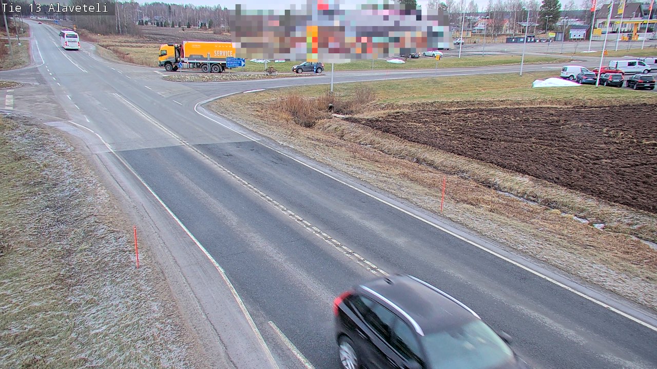 Kelikamerat Kuva Tie 13 Kruunupyy Alaveteli, Kruunupyy, Pohjanmaa