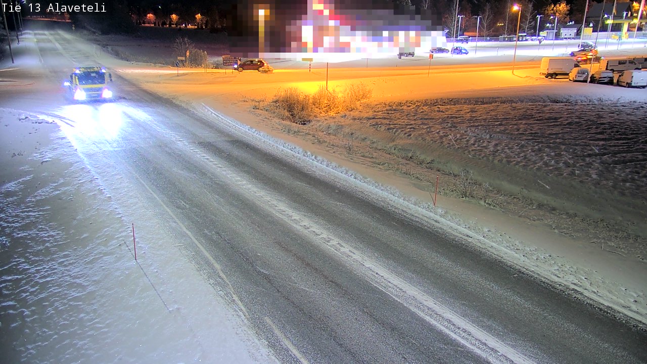 Kelikamerat Kuva Tie 13 Kruunupyy Alaveteli, Kruunupyy, Pohjanmaa