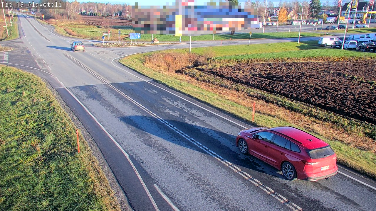 Kelikamerat Kuva Tie 13 Kruunupyy Alaveteli, Kruunupyy, Pohjanmaa