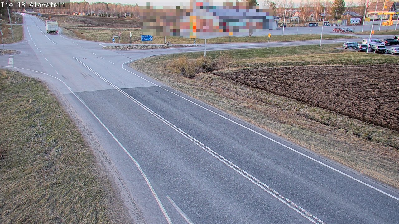 Kelikamerat Kuva Tie 13 Kruunupyy Alaveteli, Kruunupyy, Pohjanmaa