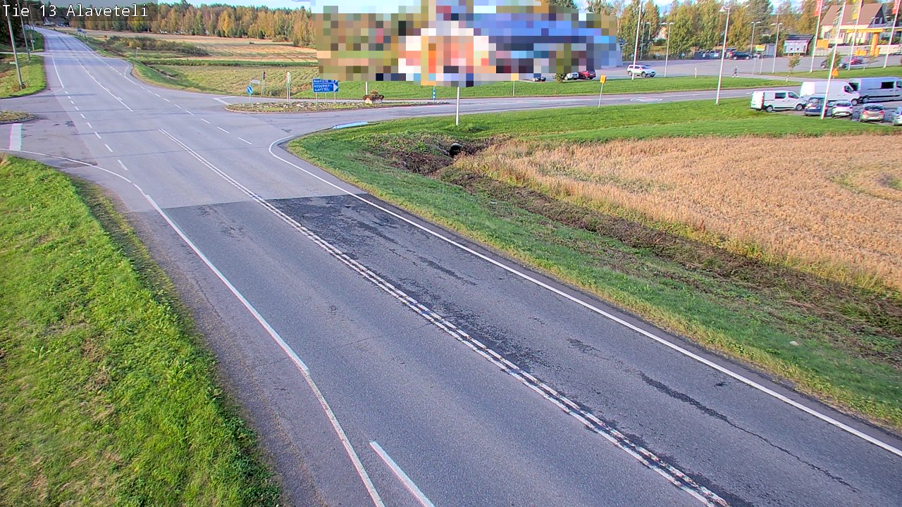 Kelikamerat Kuva Tie 13 Kruunupyy Alaveteli, Kruunupyy, Pohjanmaa
