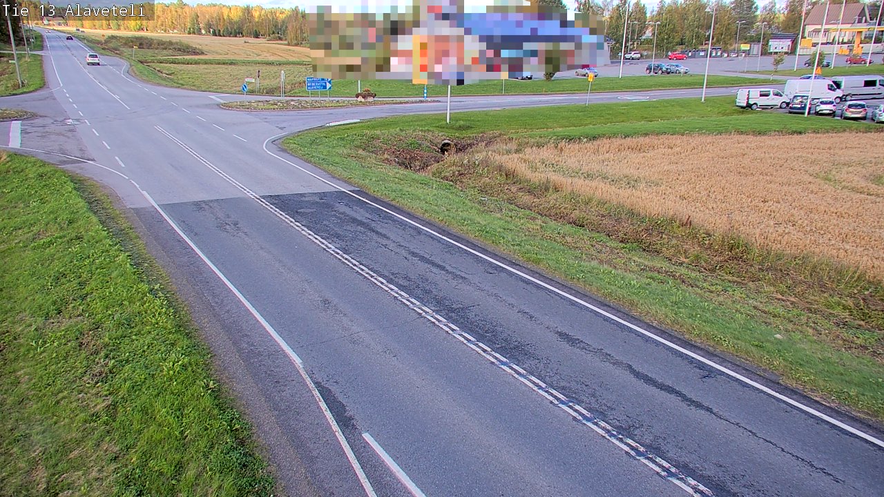 Kelikamerat Kuva Tie 13 Kruunupyy Alaveteli, Kruunupyy, Pohjanmaa