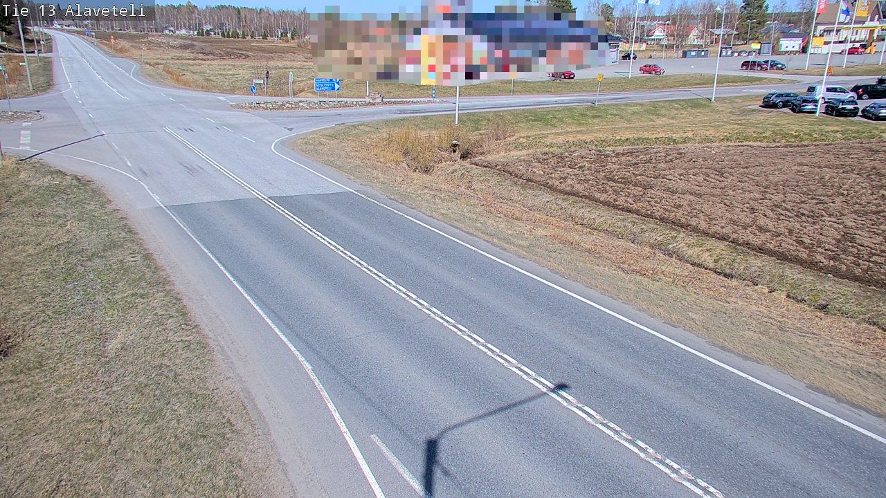 Kelikamerat Kuva Tie 13 Kruunupyy Alaveteli, Kruunupyy, Pohjanmaa