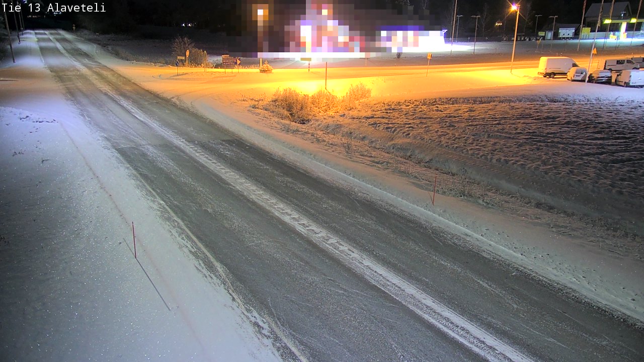 Kelikamerat Kuva Tie 13 Kruunupyy Alaveteli, Kruunupyy, Pohjanmaa