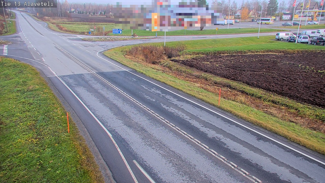 Kelikamerat Kuva Tie 13 Kruunupyy Alaveteli, Kruunupyy, Pohjanmaa