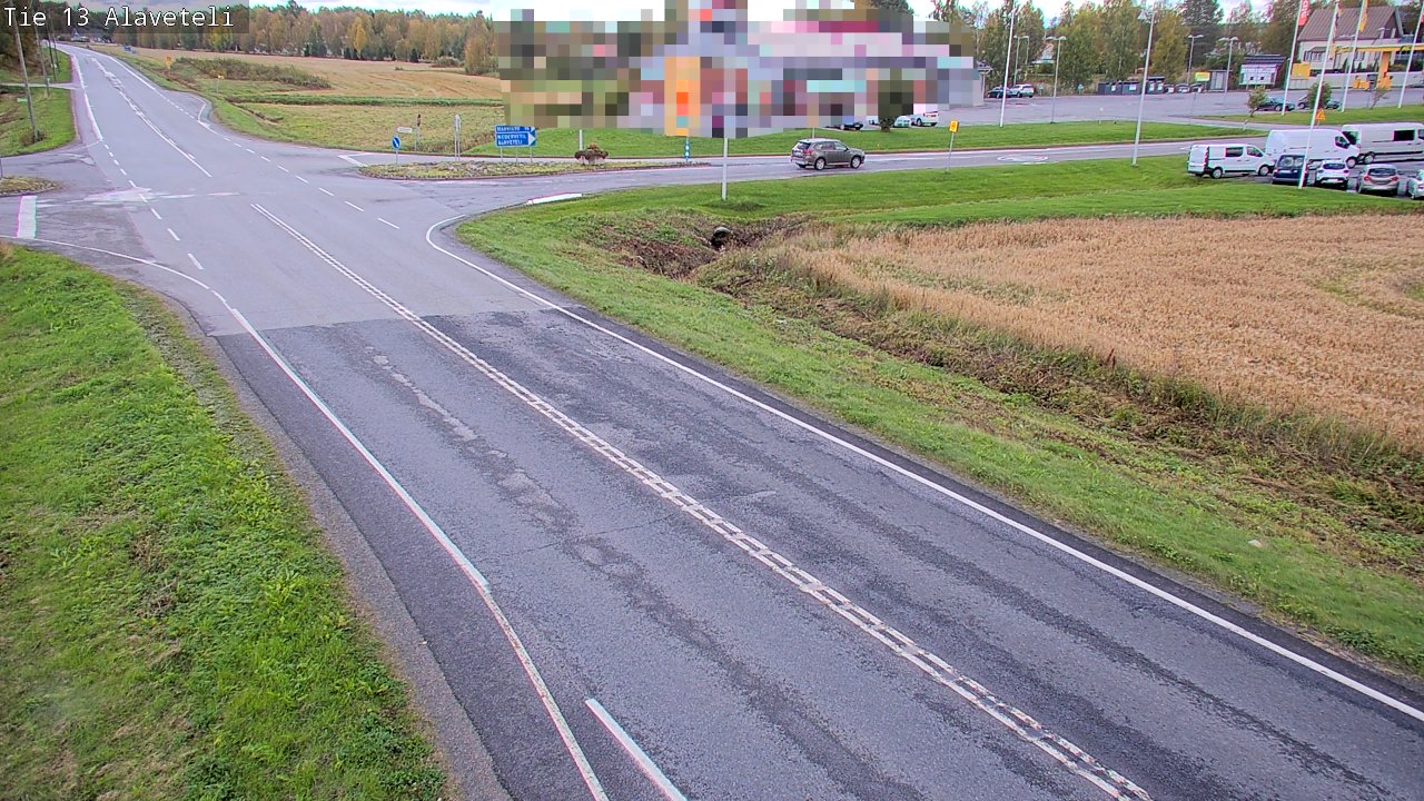 Kelikamerat Kuva Tie 13 Kruunupyy Alaveteli, Kruunupyy, Pohjanmaa