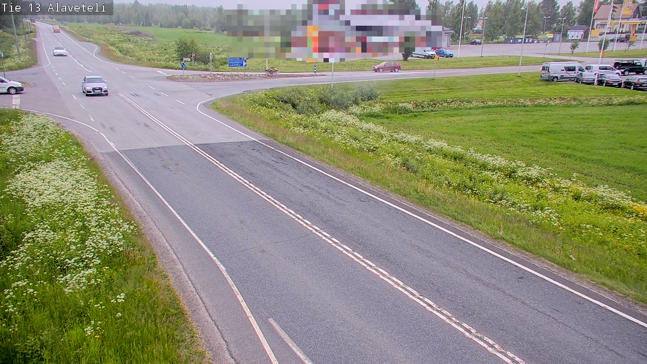 Kelikamerat Kuva Tie 13 Kruunupyy Alaveteli, Kruunupyy, Pohjanmaa