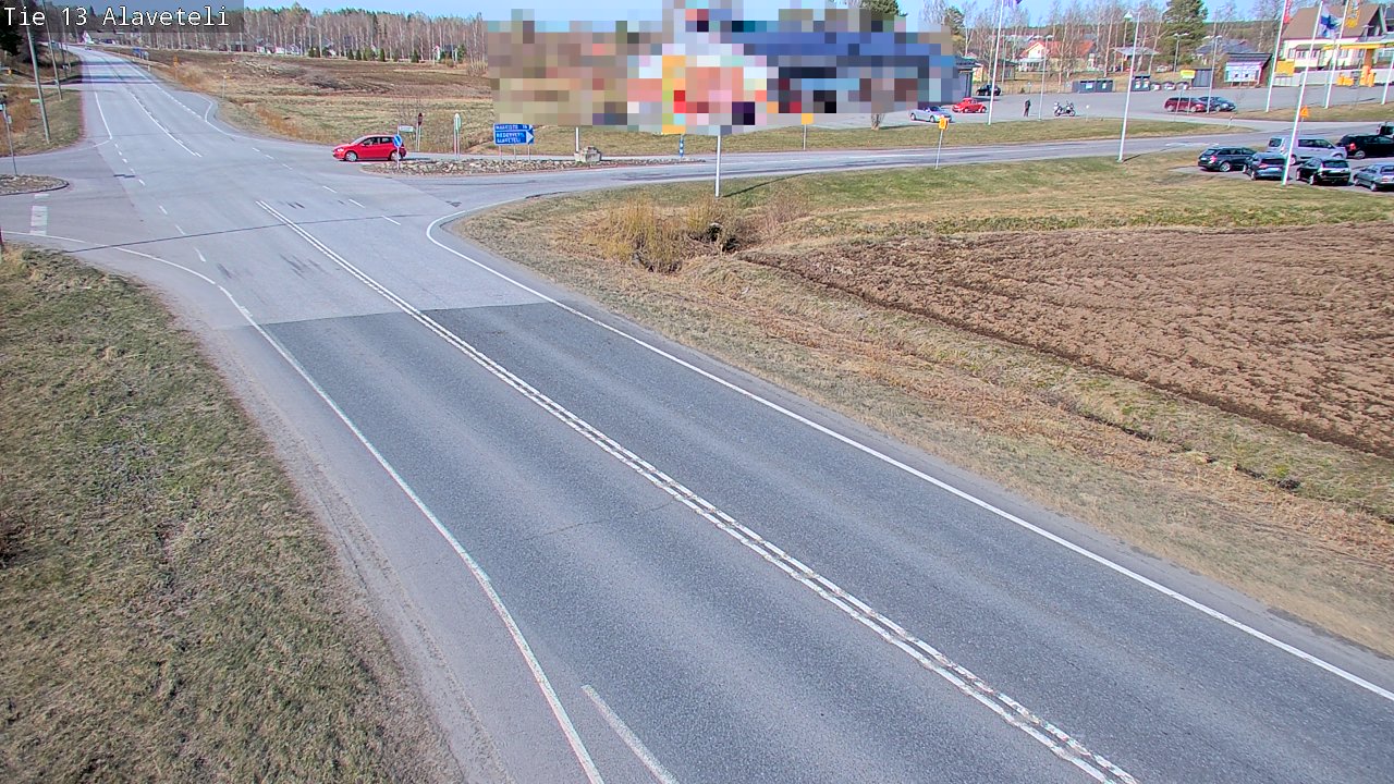 Kelikamerat Kuva Tie 13 Kruunupyy Alaveteli, Kruunupyy, Pohjanmaa