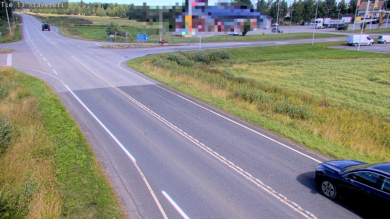 Kelikamerat Kuva Tie 13 Kruunupyy Alaveteli, Kruunupyy, Pohjanmaa