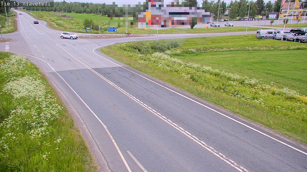 Kelikamerat Kuva Tie 13 Kruunupyy Alaveteli, Kruunupyy, Pohjanmaa