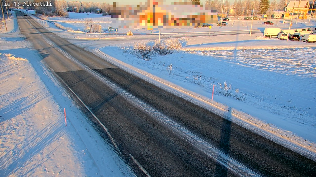 Weather Camera Image Road 13 Kruunupyy Alaveteli, Kruunupyy, Pohjanmaa