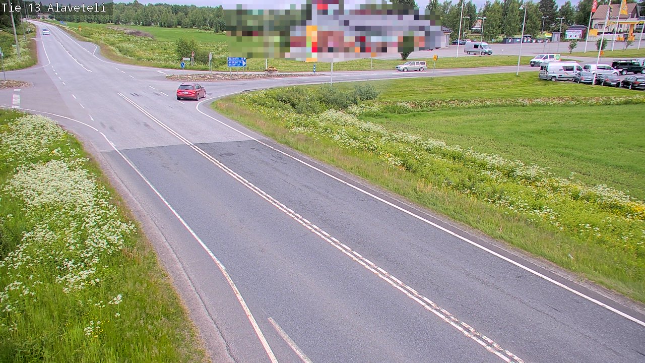 Kelikamerat Kuva Tie 13 Kruunupyy Alaveteli, Kruunupyy, Pohjanmaa