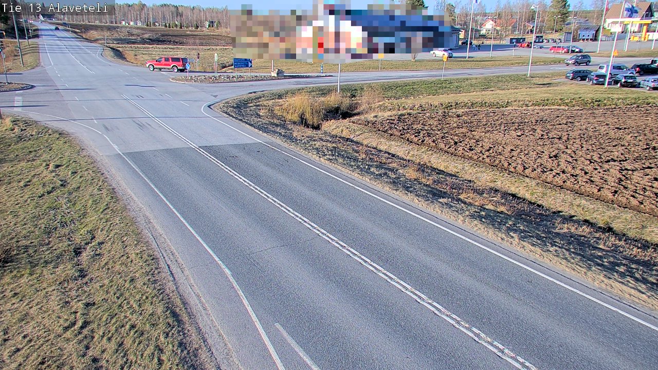 Kelikamerat Kuva Tie 13 Kruunupyy Alaveteli, Kruunupyy, Pohjanmaa
