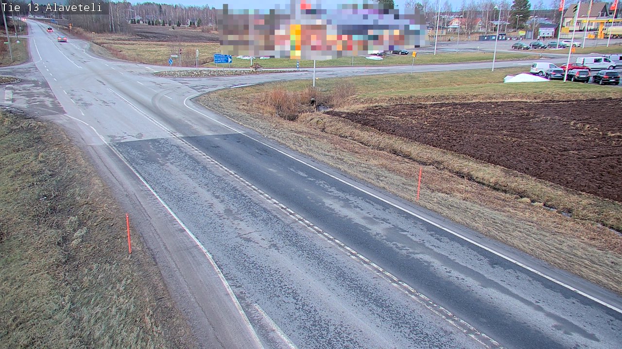 Kelikamerat Kuva Tie 13 Kruunupyy Alaveteli, Kruunupyy, Pohjanmaa