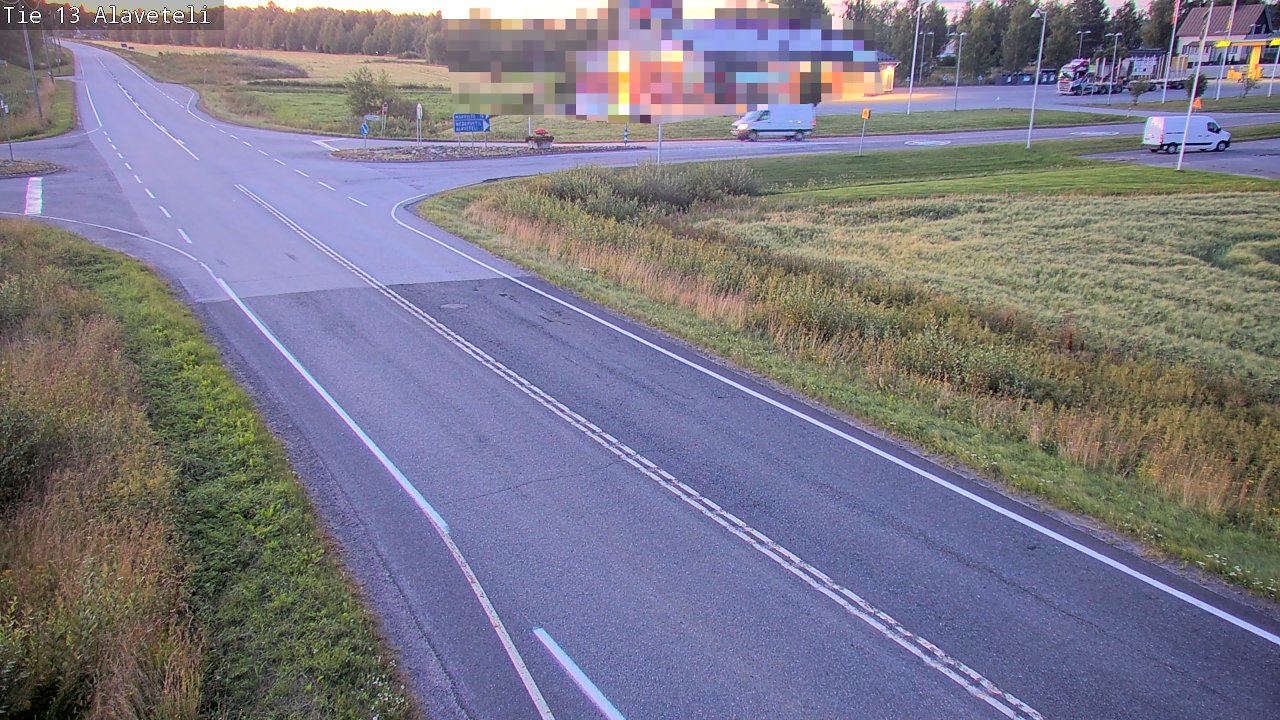 Kelikamerat Kuva Tie 13 Kruunupyy Alaveteli, Kruunupyy, Pohjanmaa