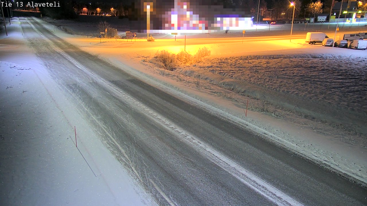 Kelikamerat Kuva Tie 13 Kruunupyy Alaveteli, Kruunupyy, Pohjanmaa