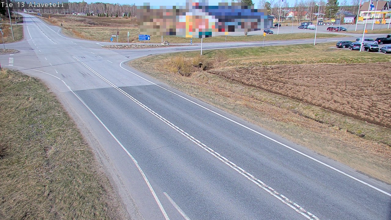 Kelikamerat Kuva Tie 13 Kruunupyy Alaveteli, Kruunupyy, Pohjanmaa