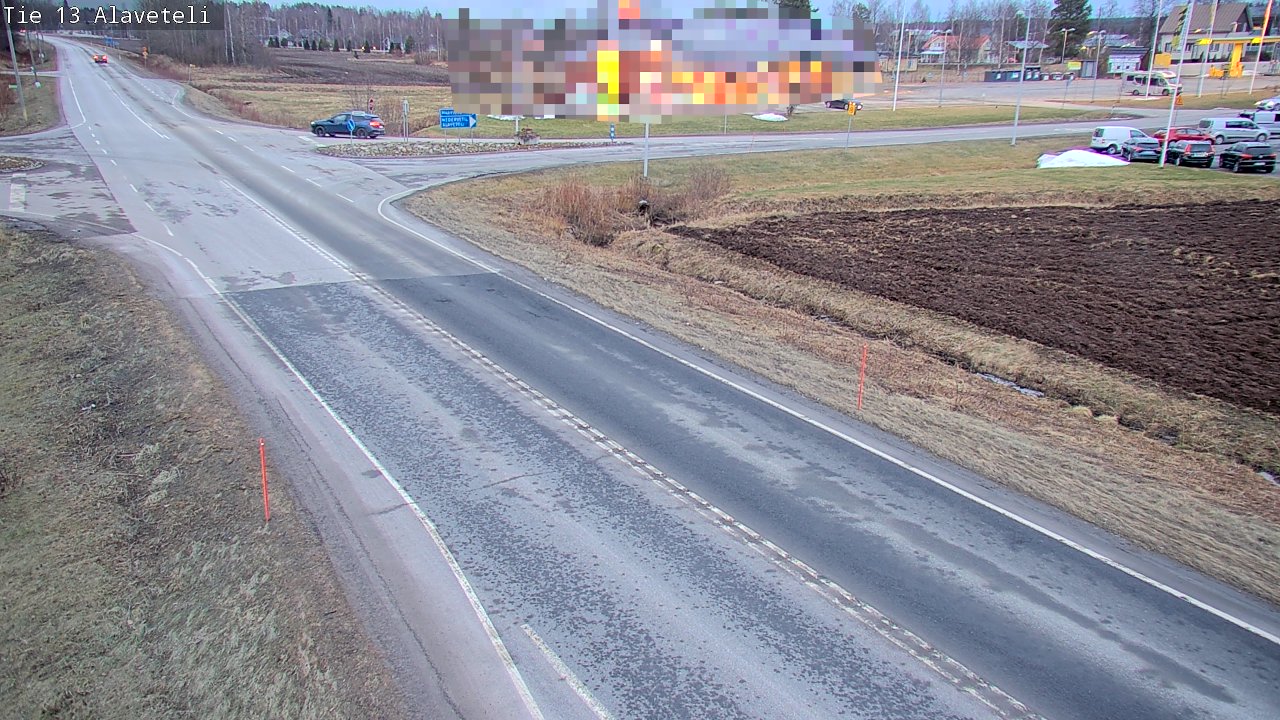 Weather Camera Image Road 13 Kruunupyy Alaveteli, Kruunupyy, Pohjanmaa