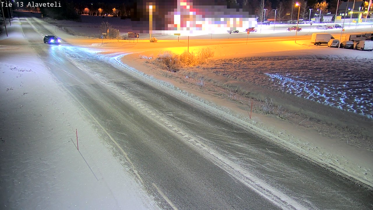 Kelikamerat Kuva Tie 13 Kruunupyy Alaveteli, Kruunupyy, Pohjanmaa