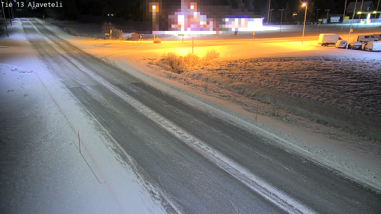 Kelikamerat Kuva Tie 13 Kruunupyy Alaveteli, Kruunupyy, Pohjanmaa