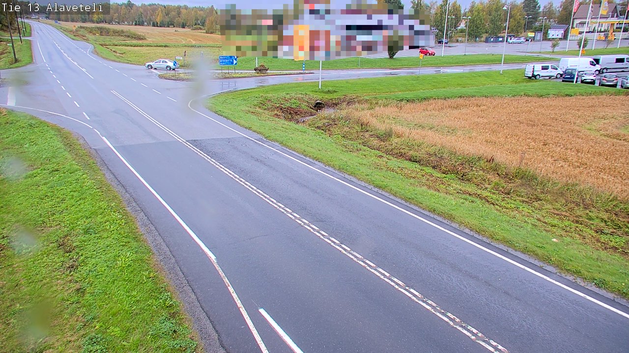 Weather Camera Image Road 13 Kruunupyy Alaveteli, Kruunupyy, Pohjanmaa