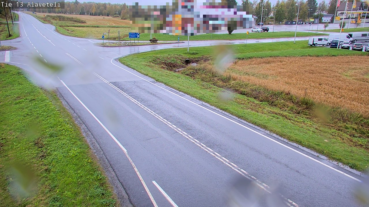 Weather Camera Image Road 13 Kruunupyy Alaveteli, Kruunupyy, Pohjanmaa