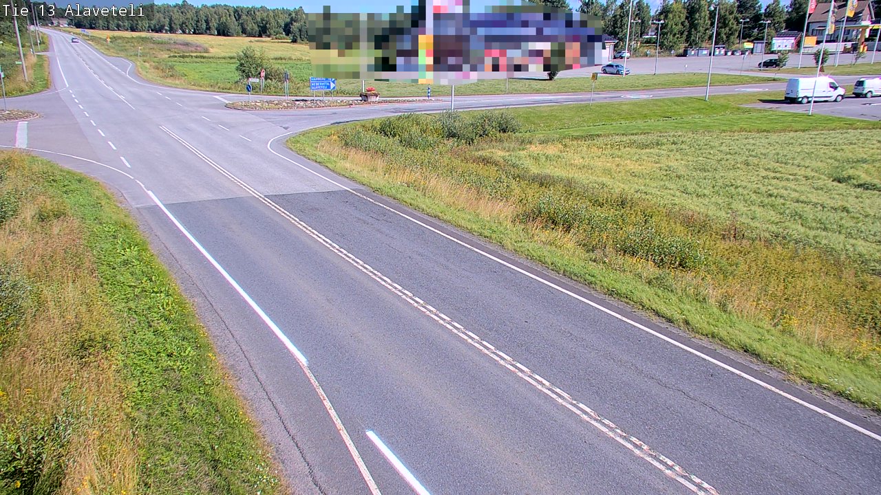 Kelikamerat Kuva Tie 13 Kruunupyy Alaveteli, Kruunupyy, Pohjanmaa