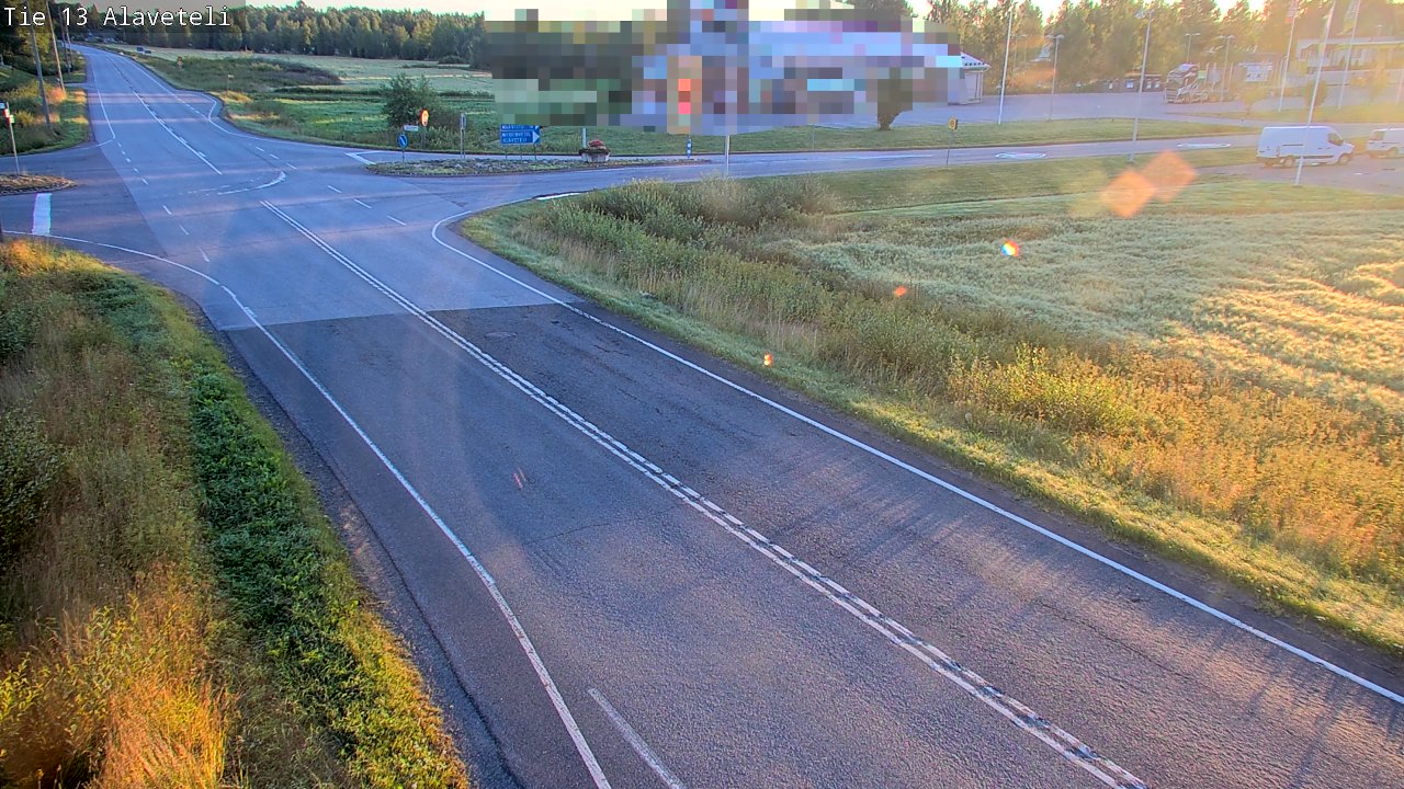 Kelikamerat Kuva Tie 13 Kruunupyy Alaveteli, Kruunupyy, Pohjanmaa