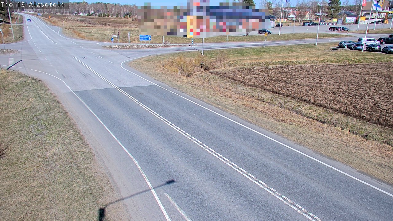 Kelikamerat Kuva Tie 13 Kruunupyy Alaveteli, Kruunupyy, Pohjanmaa