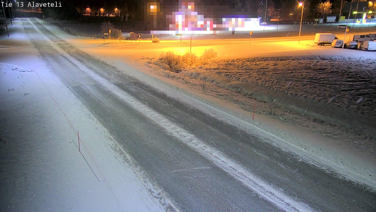 Kelikamerat Kuva Tie 13 Kruunupyy Alaveteli, Kruunupyy, Pohjanmaa