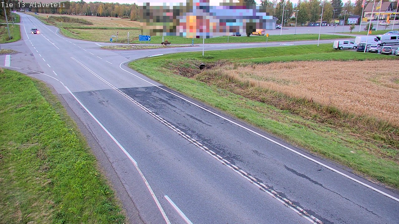 Kelikamerat Kuva Tie 13 Kruunupyy Alaveteli, Kruunupyy, Pohjanmaa