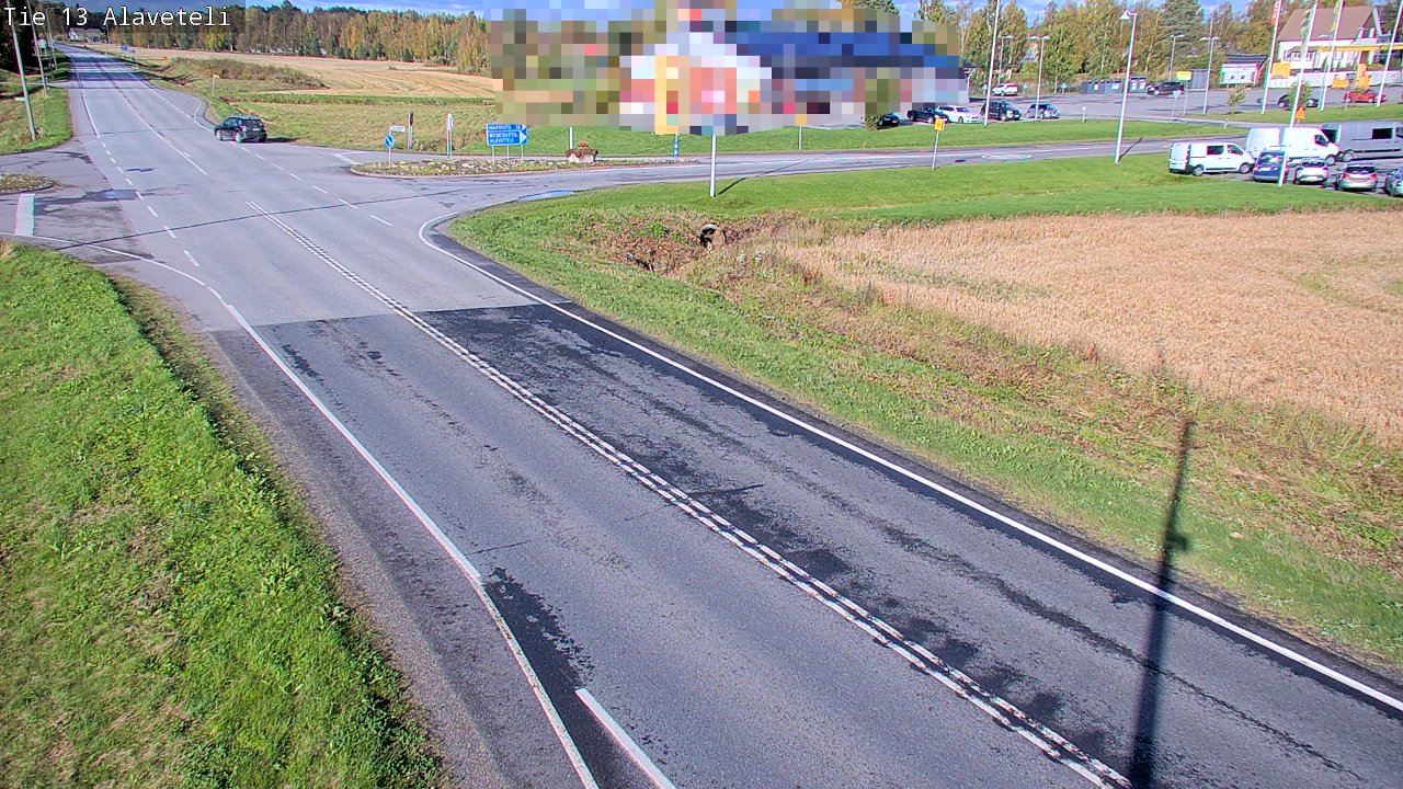 Kelikamerat Kuva Tie 13 Kruunupyy Alaveteli, Kruunupyy, Pohjanmaa