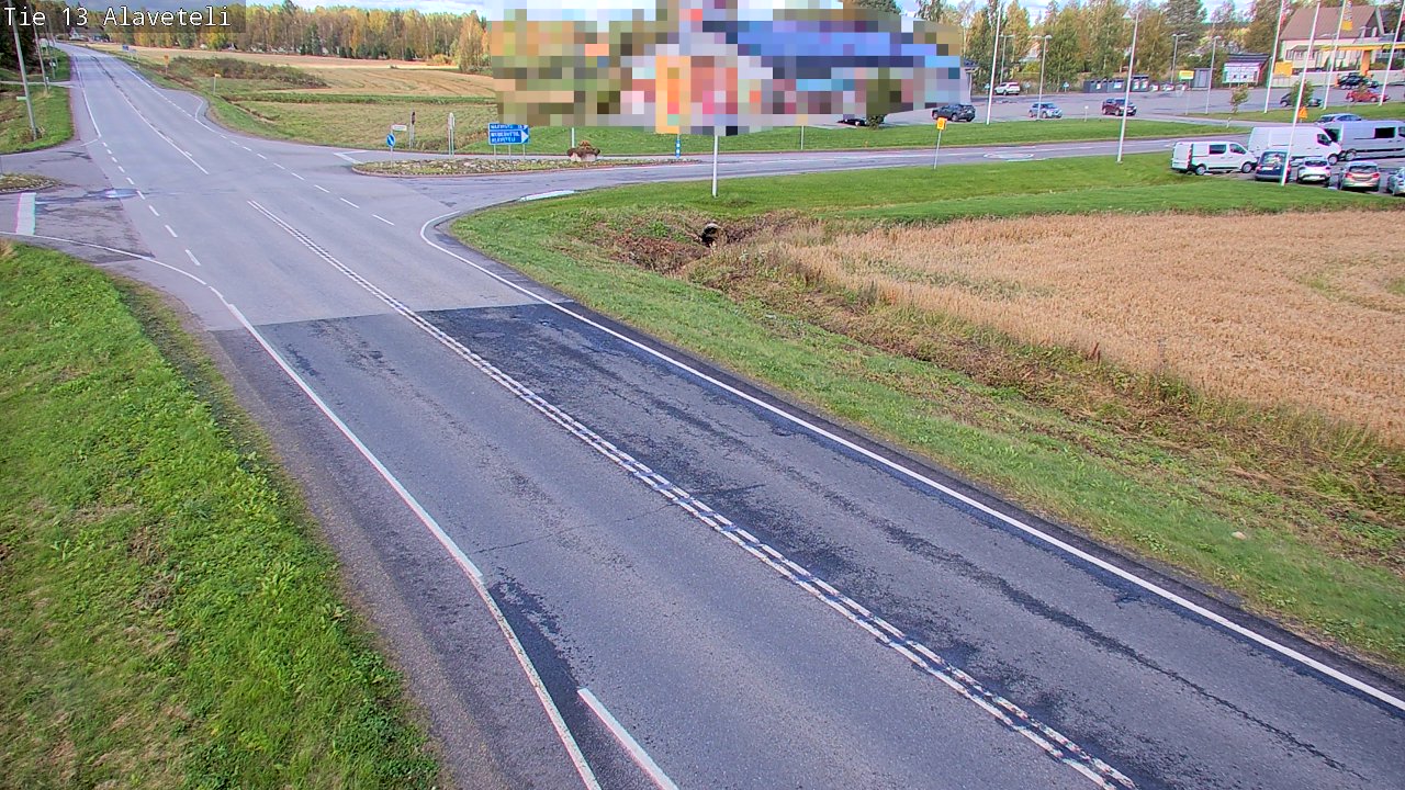 Kelikamerat Kuva Tie 13 Kruunupyy Alaveteli, Kruunupyy, Pohjanmaa