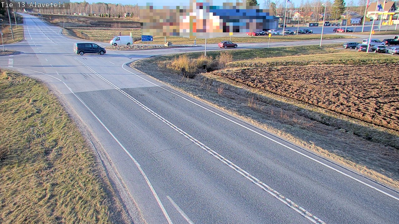 Kelikamerat Kuva Tie 13 Kruunupyy Alaveteli, Kruunupyy, Pohjanmaa
